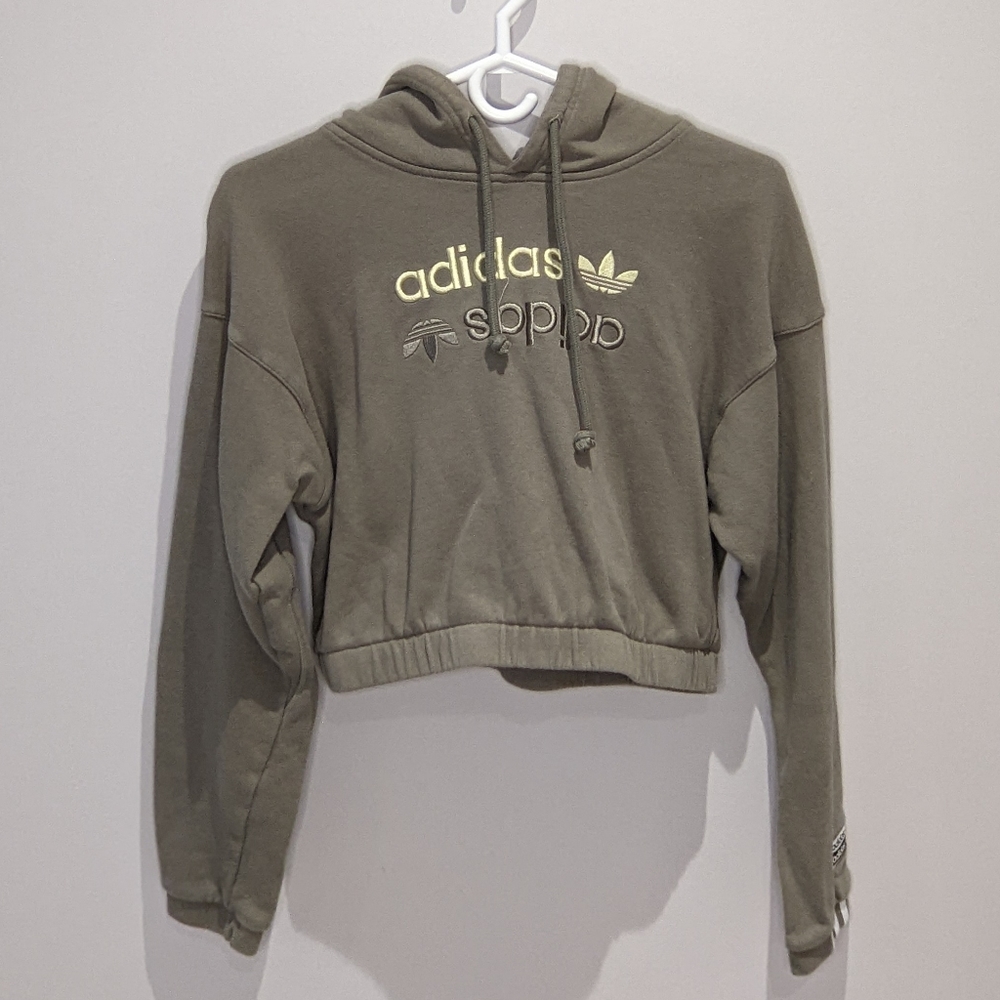 Adidas Women's Crop Hoodie